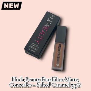 New NIB Huda Beauty FauxFilter Matte Concealer – Salted Caramel 7.3G